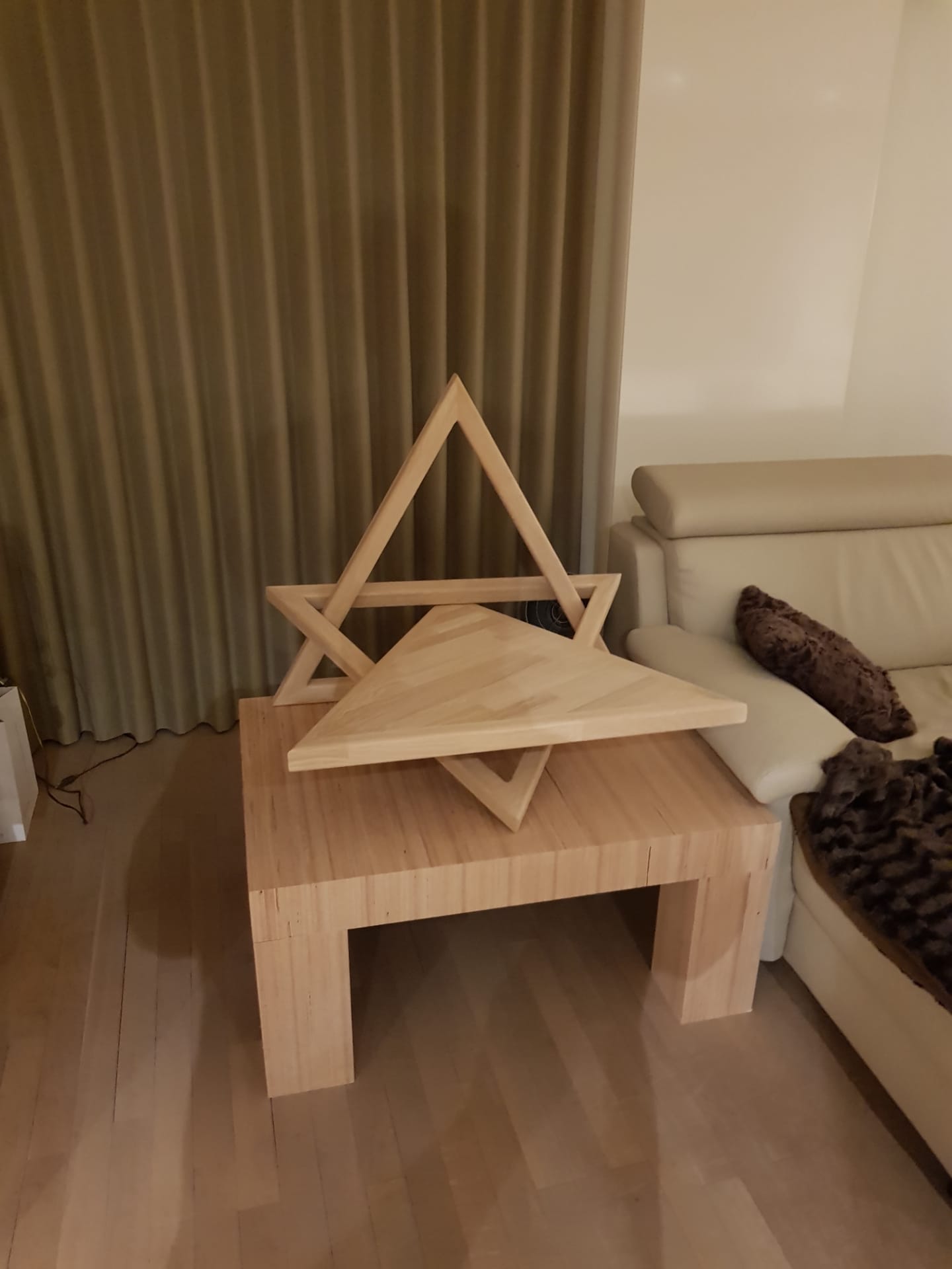 Eiken bijzettafel - Vrago Interieur